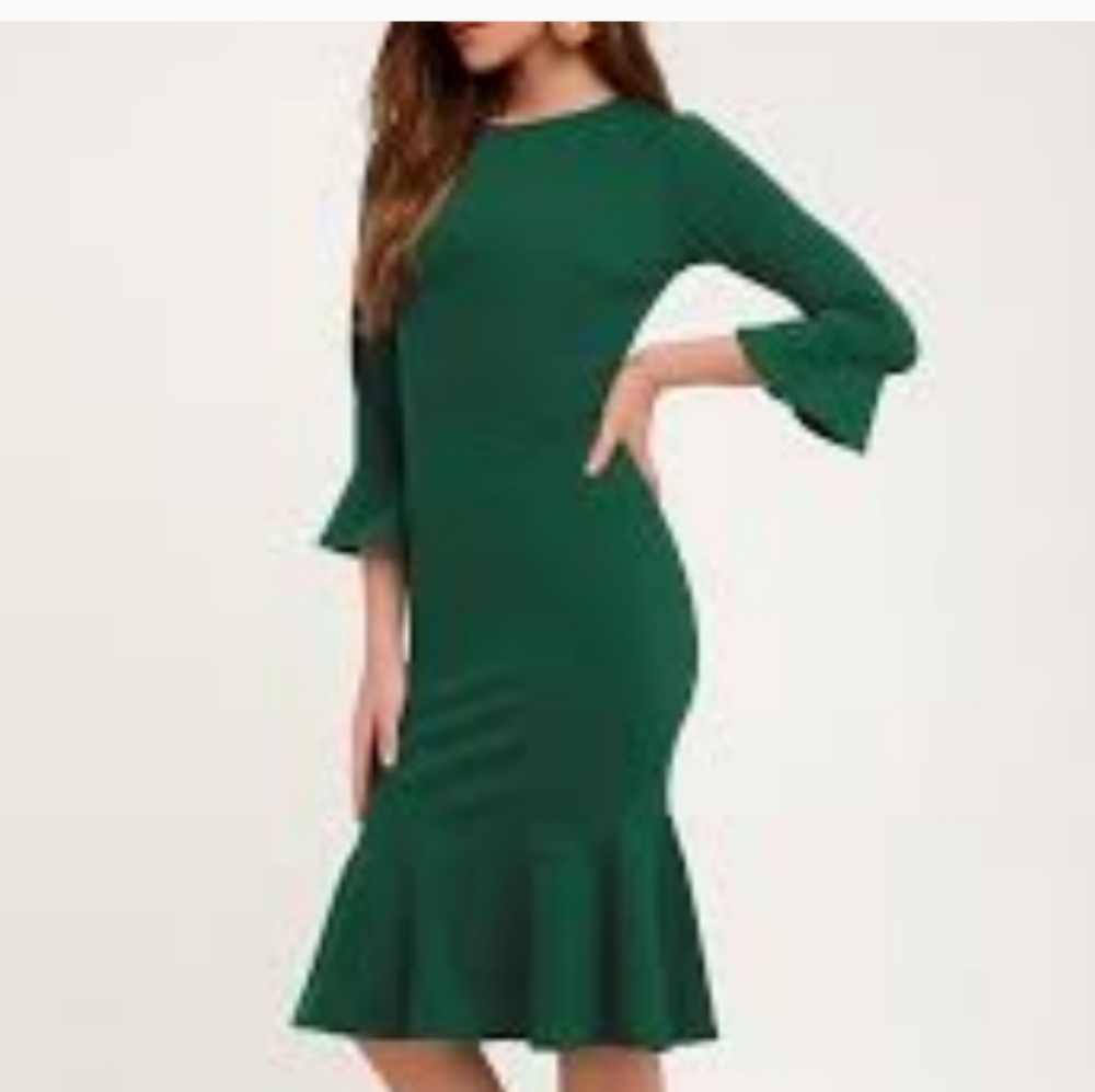 NWT Lulu's Trumpet Dress